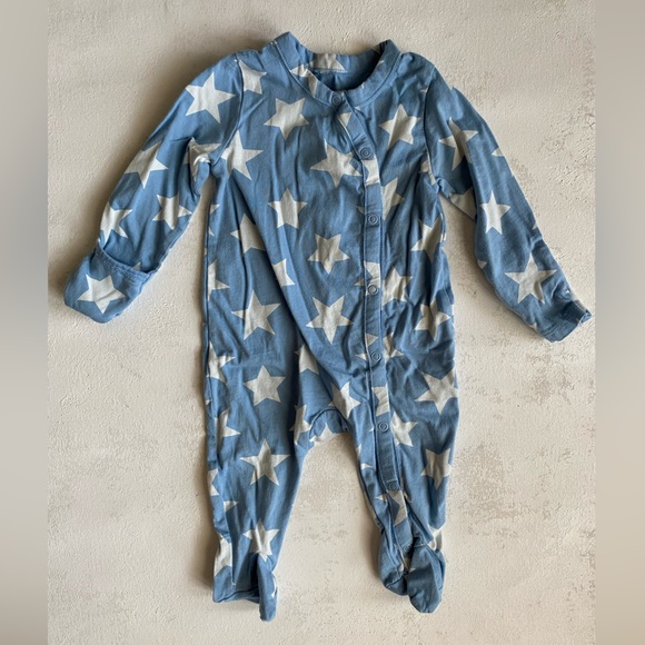 NWOT Mighty Goods Baby Footed Pajama 4 pack Size 0-3 month - Picture 2 of 5